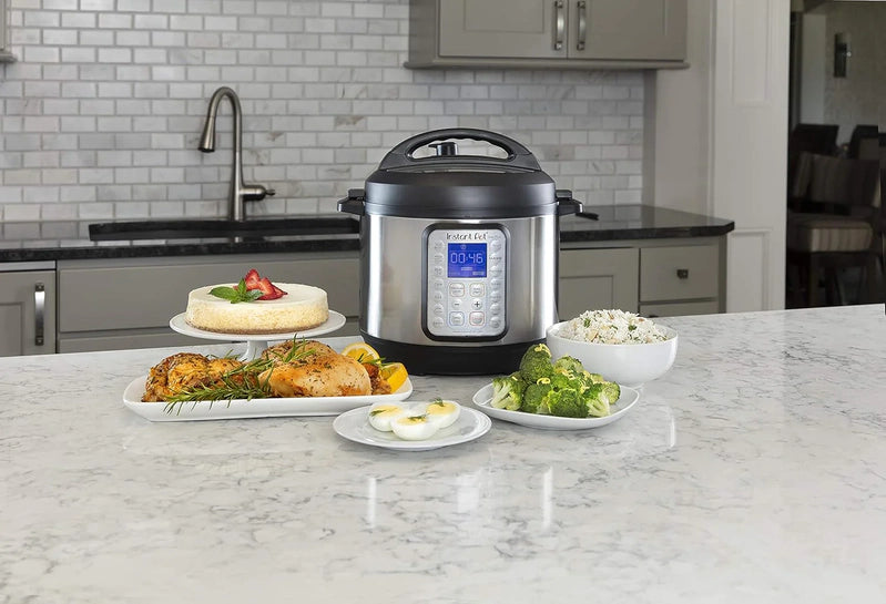 9-in-1 Multicooker, Pressure Cooker, Slow Cook, Rice Maker, Steamer, Sauté, Yogurt, Warmer And Sterilizer, Includes App With Over 800 Recipes