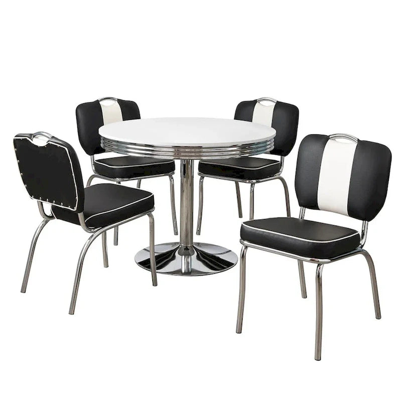 Simple Living Raleigh Retro 5-piece Dining Set