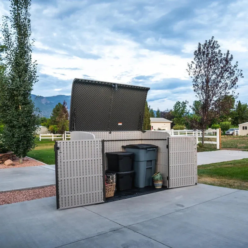Lifetime Horizontal Storage Shed, 75 Cu. Ft