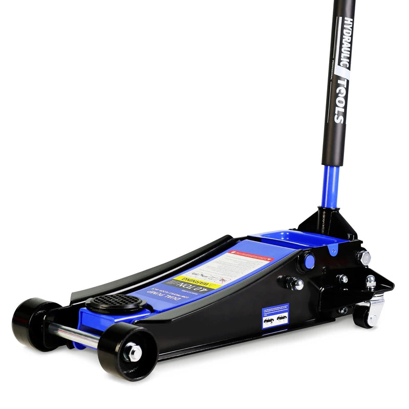 4-Ton Floor Jack, Low Profile Car Jack, Heavy-Duty Trolley Jack Car Lift With Dual Pump Pistons, Lifting Range 4 In.-21 In., 8000lbs