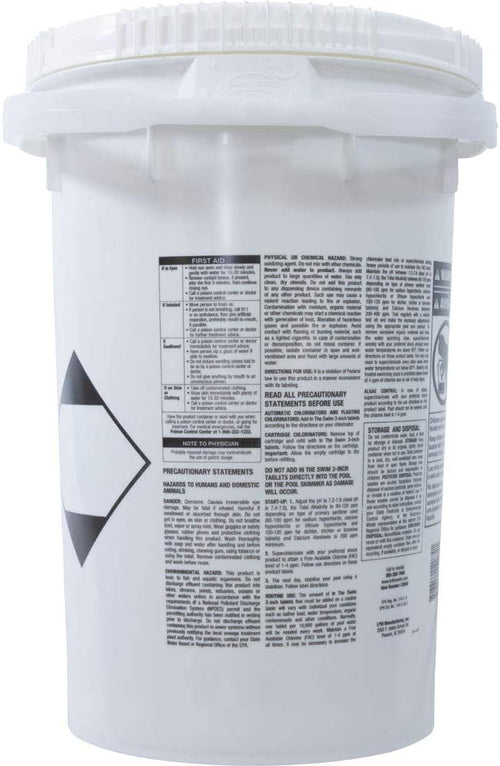 3 In. Chlorine Tablets, 50 Lbs