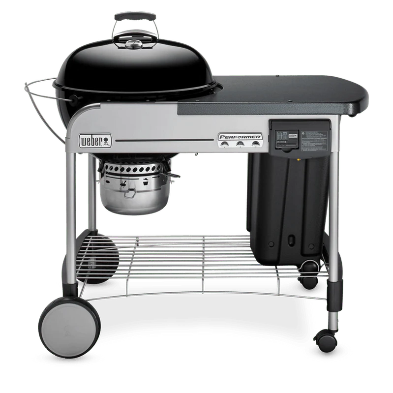 Weber Performer Deluxe 22 Ft. Black Charcoal Grill