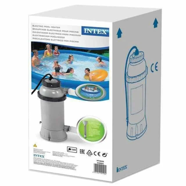 Intex 28684 Electric Pool Heater, 3000W, For Above Ground Pools Up To 179 7/8 In., Auto Shut-Off