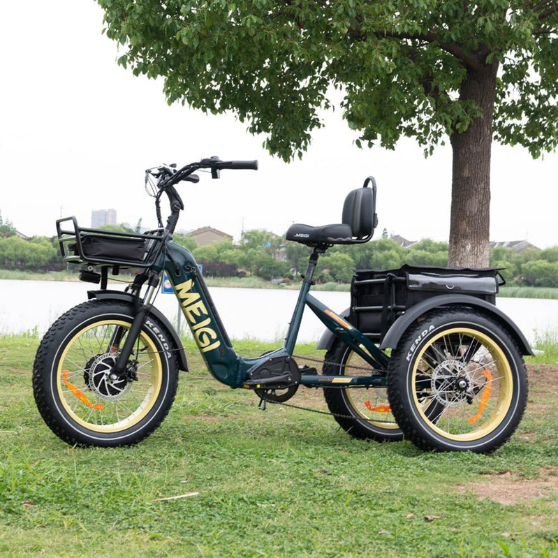 Silverado 20 48V/14Ah 750W Foldable Fat Tire Electric Trike, 330lbs, 96817362