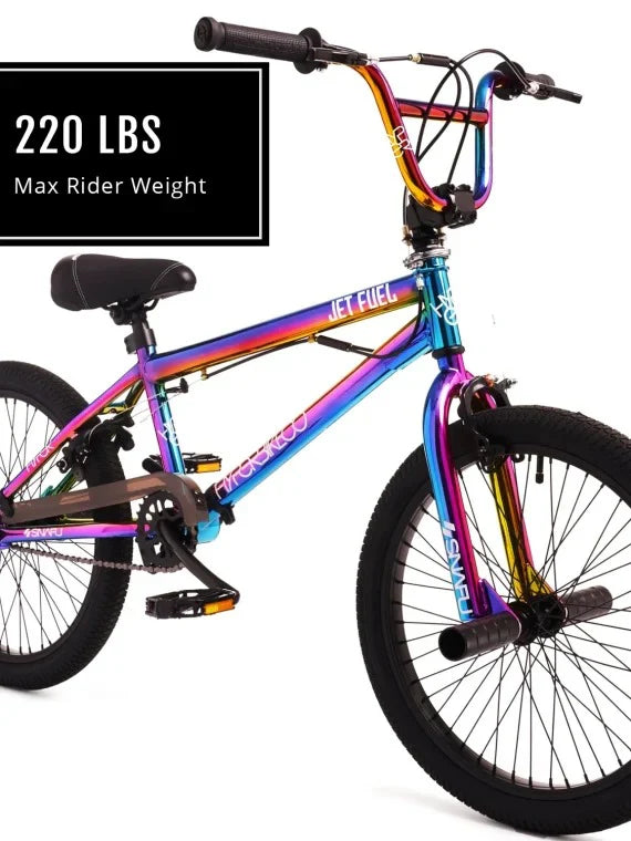 Hyper Bicycles 20 Jet Fuel BMX Bike For Kids, Recommended Ages 8 To 13 Years Old