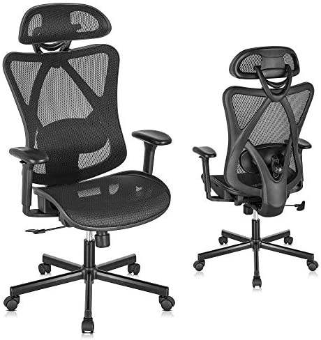 Sunnow Ergonomic Office Chair, Mesh Computer Desk Chair, High Back Executive Task Chair