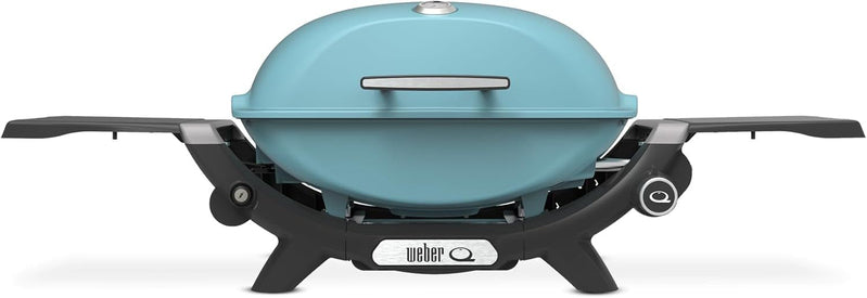 Weber Q2200N Premium Gas Bbq, 3rd Gen Lpg In Sky Blue