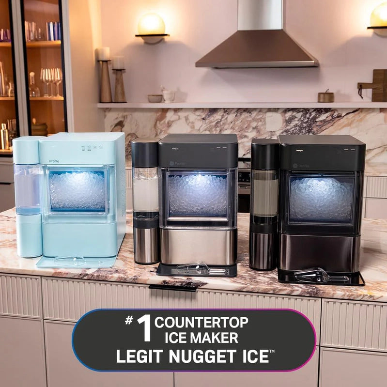 GE Profile Opal 2.0 XL With 1 Gallon Tank, Chewable Crunchable Countertop Nugget Ice Maker, Scoop Included, 38 Lbs In 24 Hours