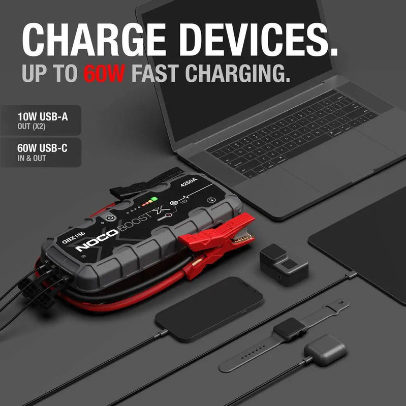 Noco Boost x 12-Volt 4250 Amp Lithium Jump Starter GBX155