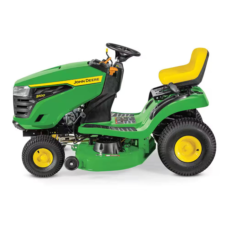 John Deere S100 42 In. Riding Lawn Mower, 17.5 HP Gas Hydrostatic Drive