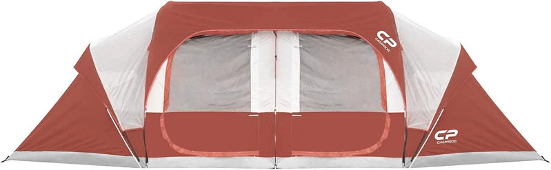 Campros Cp Tent 12-Person-Camping-Tents, 3 Room Family Tents, Waterproof Windproof Family Tent With Top Rainfly, 6 Large Mesh Windows, Bag-20