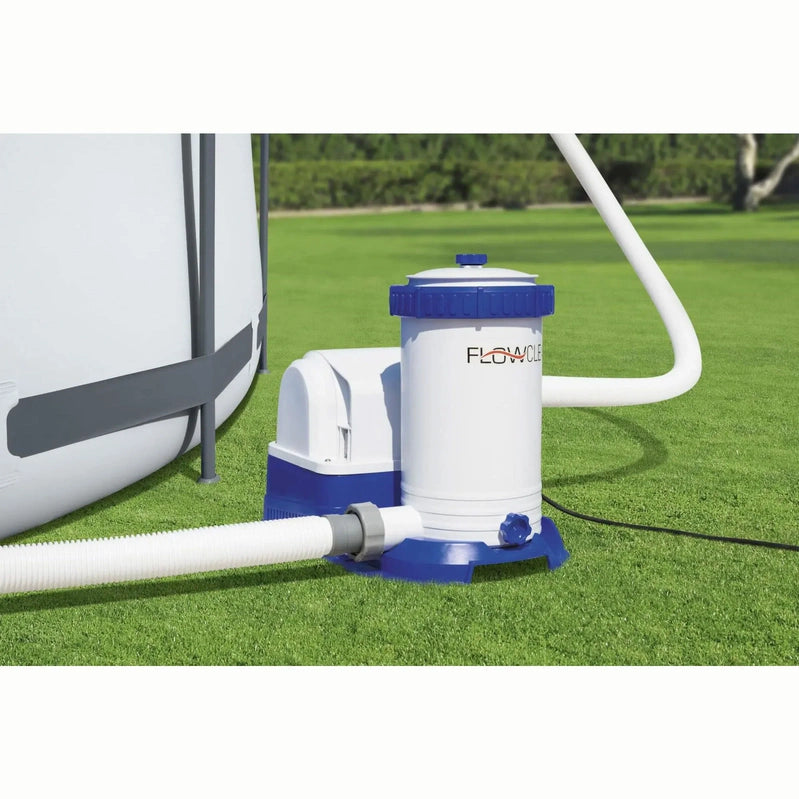 Bestway 58392E Flowclear 2500 Gph Above Ground Swimming Pool Water Filter Pump