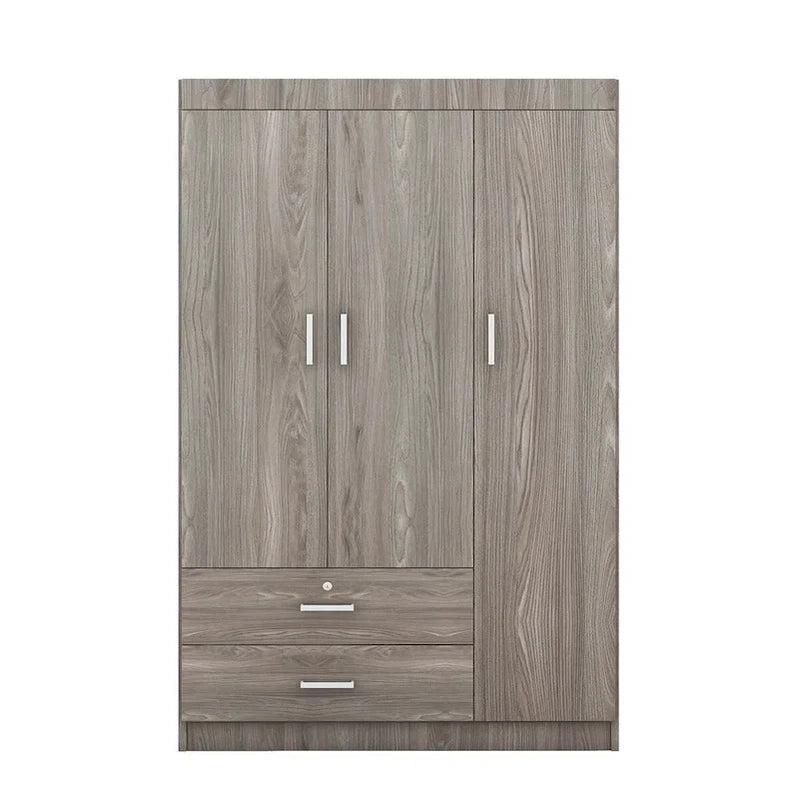 3-Door Wardrobe With 2 Drawers