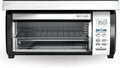 Black Plus Decker SpaceMaker Under-Counter Toaster Oven, Digital Controls, Black/Stainless Steel, Fits 9 in. Pizza, TROS1000D