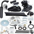 Sange 50cc 2-Stroke Petrol Motor Conversion Kit For 26 In.-28 In. Bikes, Black, Air-Cooled, Fuel Efficient