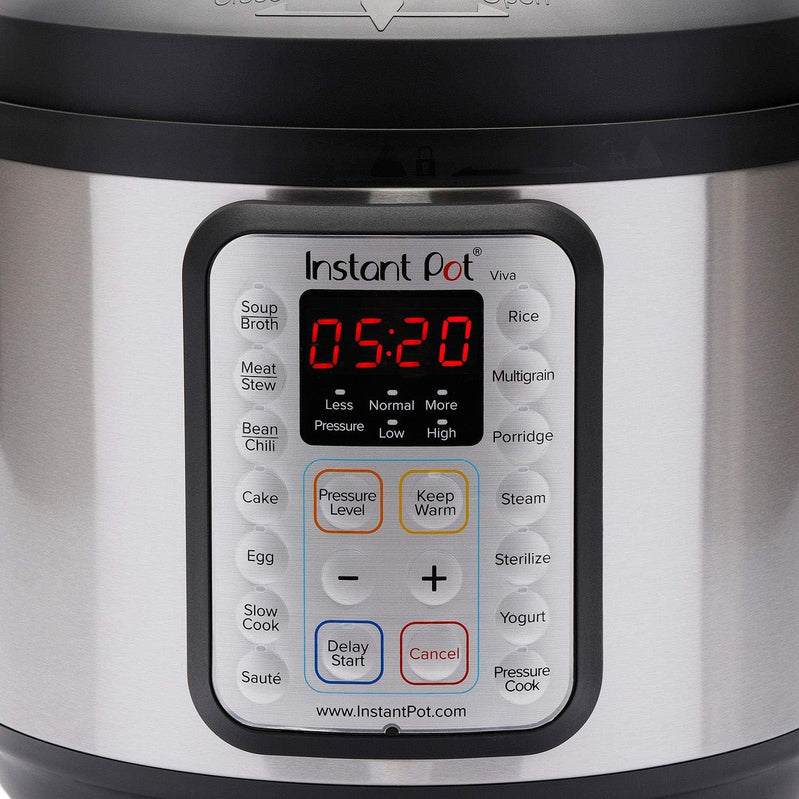 9-in-1 Multicooker, Pressure Cooker, Slow Cook, Rice Maker, Steamer, Sauté, Yogurt, Warmer And Sterilizer, Includes App With Over 800 Recipes