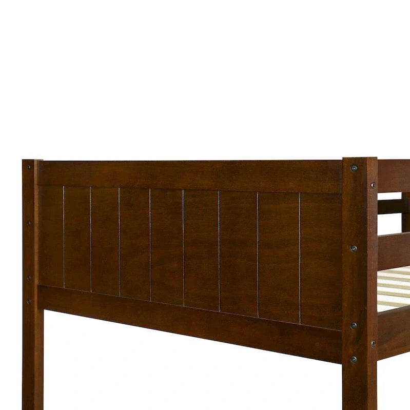 Delphia Low Profile Twin Over Twin Bunk Bed