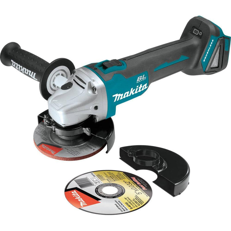 18-Volt Lxt Battery And Rapid Optimum Charger Starter Pack, 5.0Ah With Bonus 18V Lxt Brushless Cut-Off/Angle Grinder BL1850BDC2XAG04
