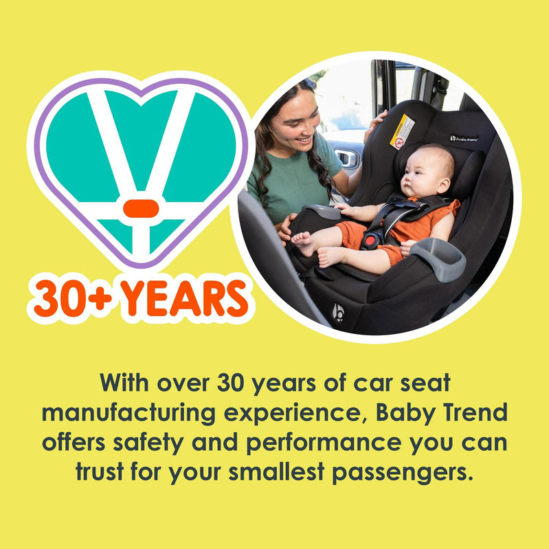 Baby Trend Trooper 3-in-1 Convertible Car Seat, Desert Black