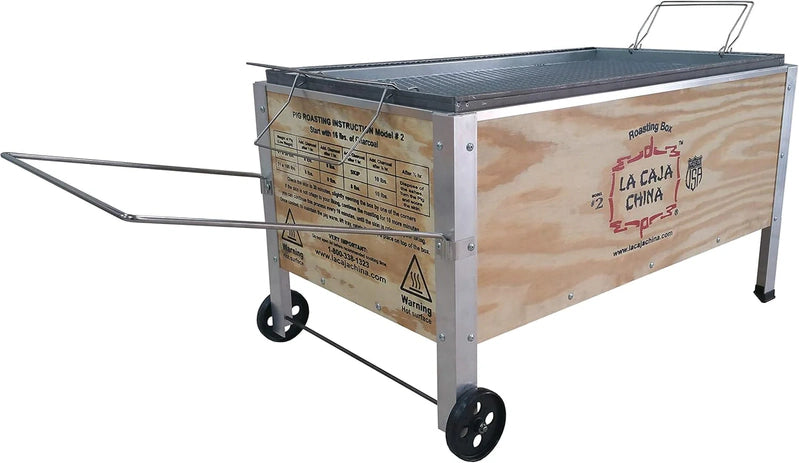 La Caja China Model No. 2 Pig Roaster, 100lb Capacity