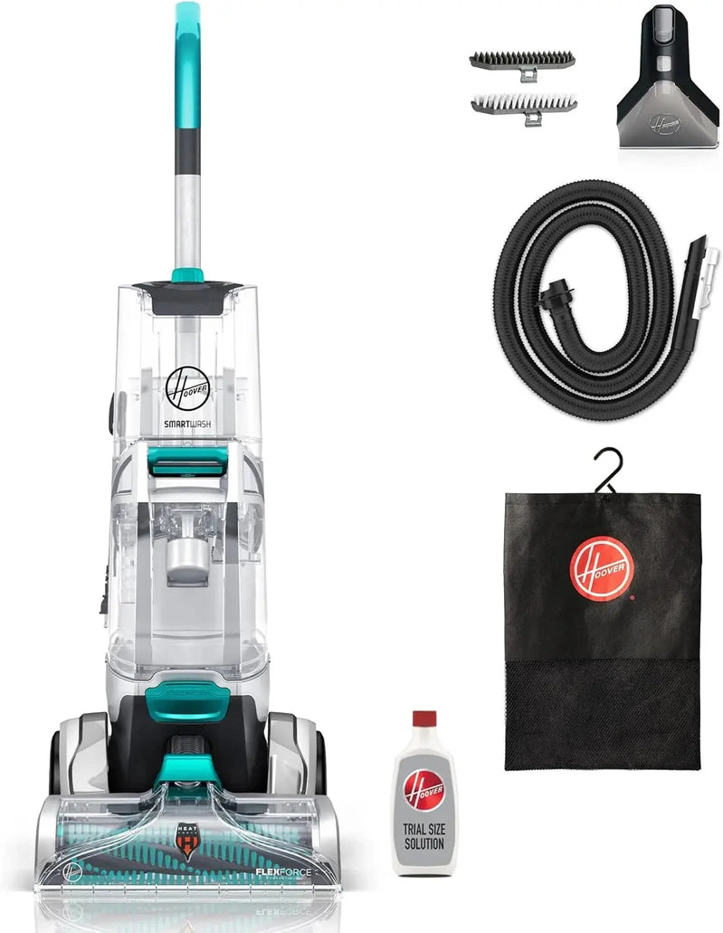 Hoover SmartWash Plus Automatic Carpet Cleaner For Carpets And Upholstery, Deep Cleaning Carpet Shampoo, FH52000