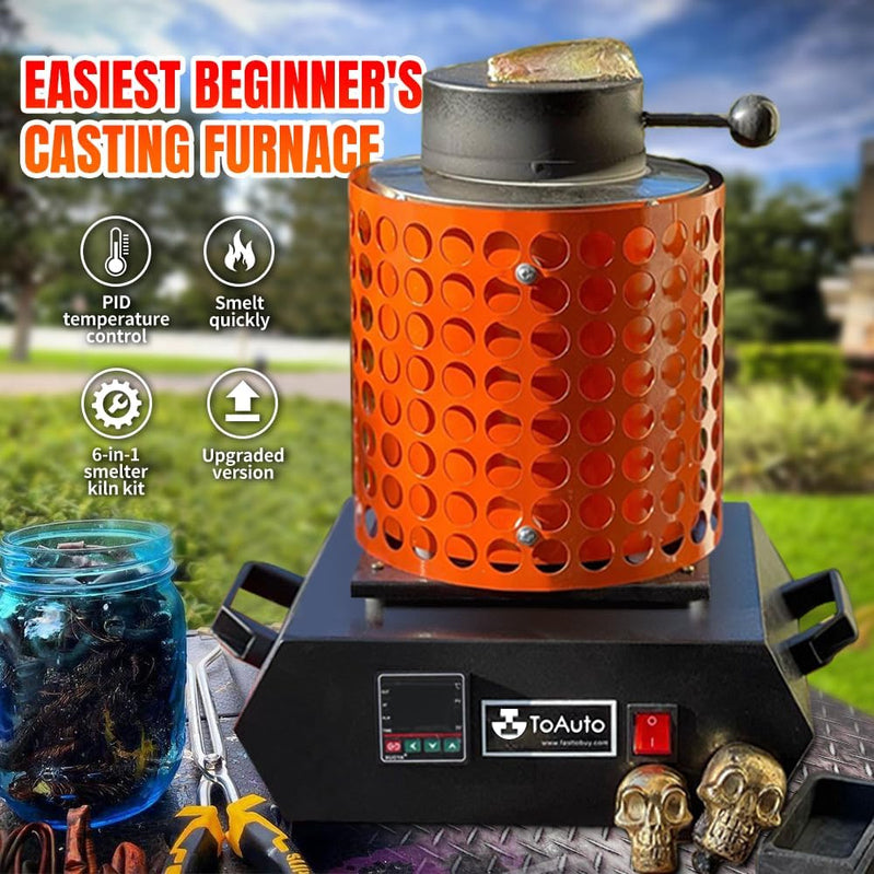 Toauto Gold Melting Furnace TGF3000-V1.1, 1 Plus 3KG, 1400W, 2100F