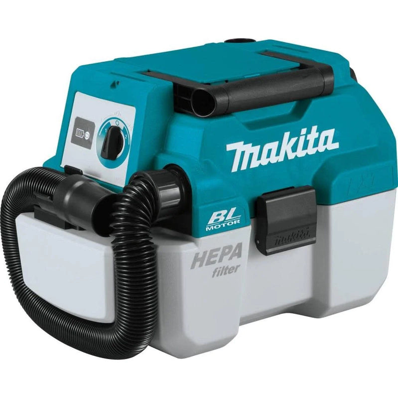 Makita 18V Lxt 2 Gallon Hepa Portable Wet/Dry Dust Extractor/Vacuum Kit XCV11T From Makita