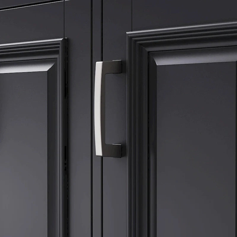 54 Large Kitchen Island With Rubber Wood Drop Leaf, Embossed Texture Rolling Kitchen Cart On 4 Wheels With 4 Doors And 3 Drawers