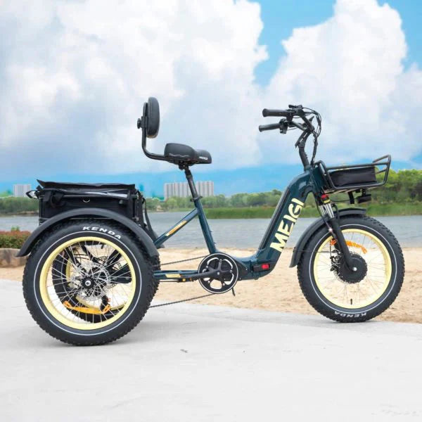 Silverado 20 48V/14Ah 750W Foldable Fat Tire Electric Trike, 330lbs, 96817362