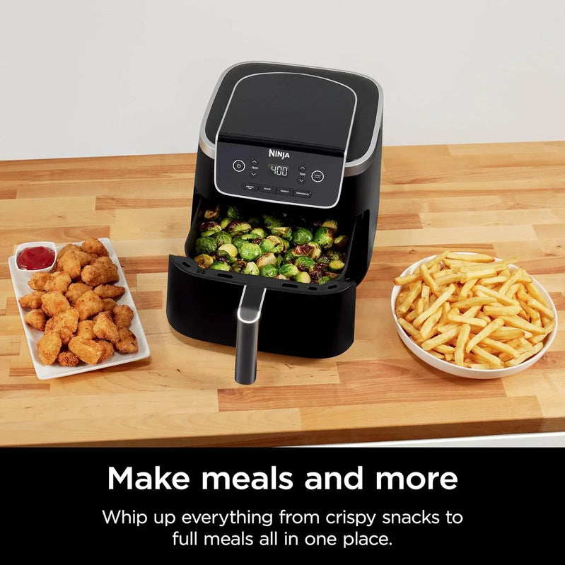 Ninja Air Fryer Pro XL 6-in-1 With 6.5 Qt. Capacity Max Crisp Air Fry Air Roast Bake