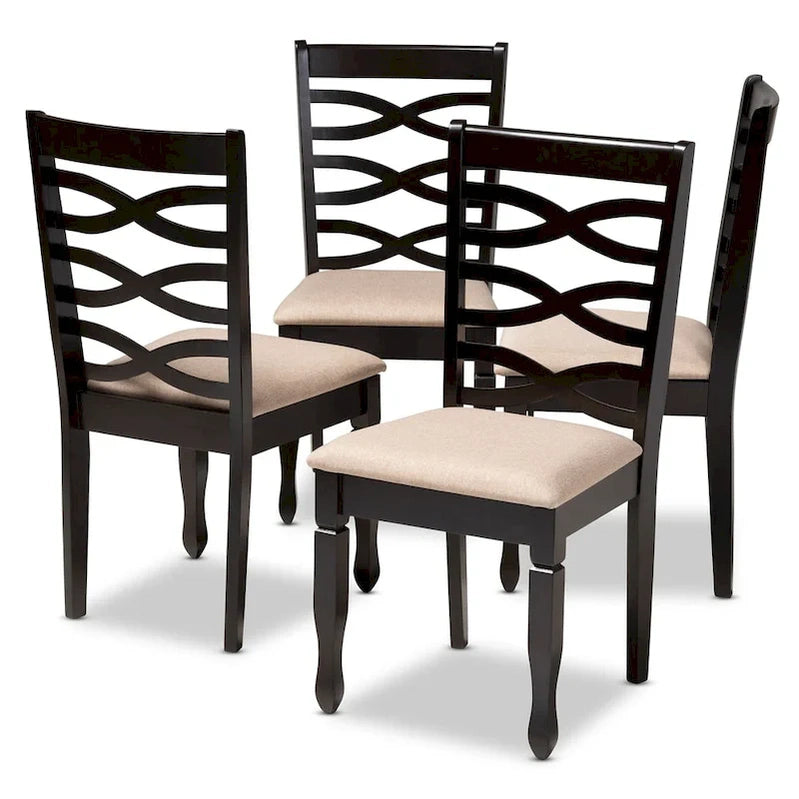 Modern And Contemporary Dining Chair 4-Piece Set