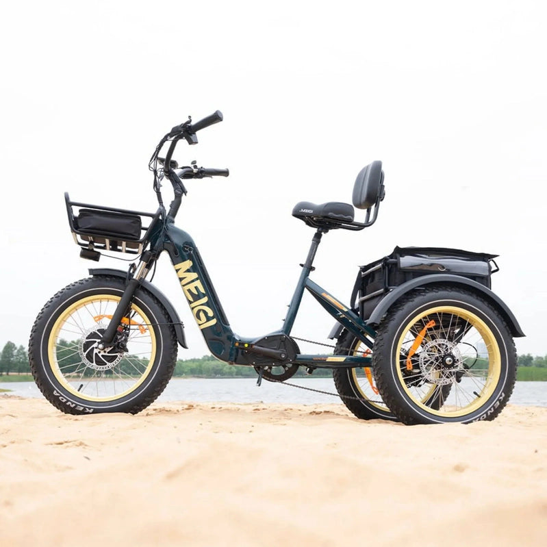 Silverado 20 48V/14Ah 750W Foldable Fat Tire Electric Trike, 330lbs, 96817362