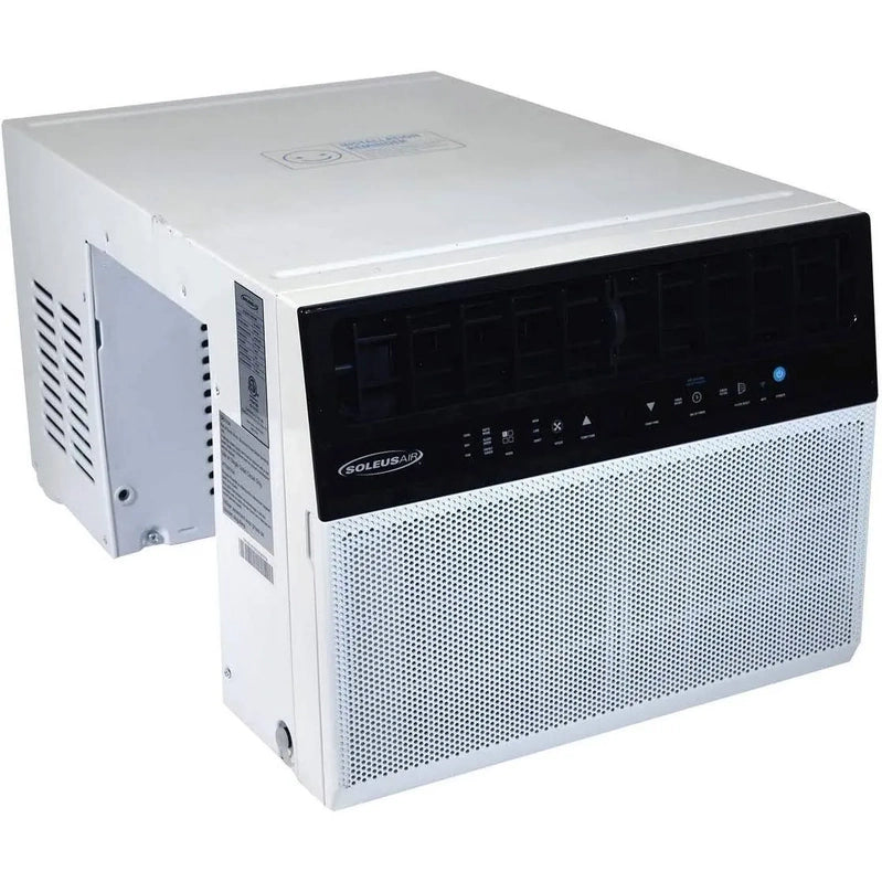 Soleus Air 8,000 BTU Hybrid, Saddle Window Air Conditioner With WiFi, 8,000 BTU, White