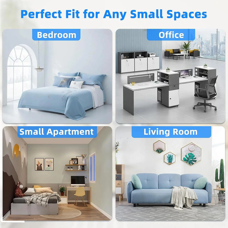 Antarctic Star 12,000 BTU U-Shaped Window Air Conditioner Unit Cools Up To 550 Sq. Ft. With 6 Modes 24H Timer, Ultra Quiet Window AC Units