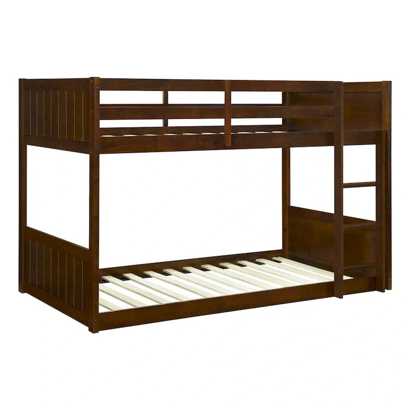 Delphia Low Profile Twin Over Twin Bunk Bed