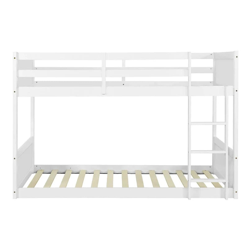 Delphia Low Profile Twin Over Twin Bunk Bed