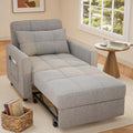 Sofa Bed Chair 3-in-1 Convertible Pullout Single Sleeper Chair Bed Spacious Multifunctional Sofa