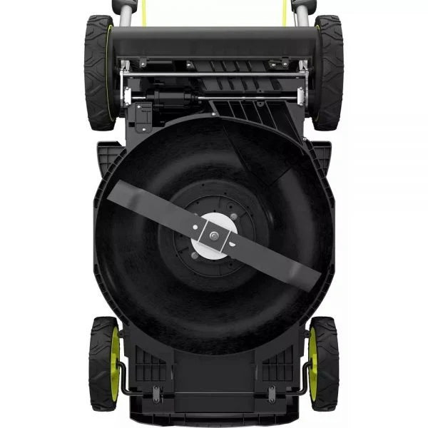 40V Brushless 20-inch Self-Propelled Hand Lawn Mower, Grass Trimmer And Leaf Blower With 2 Batteries And 2 Chargers