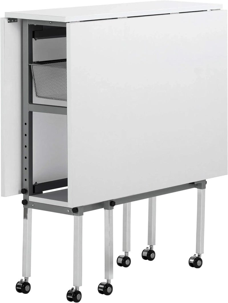 Sew Ready Hobby Cutting Table, 58.75 In. x 36.5 In., White/Silver, x36