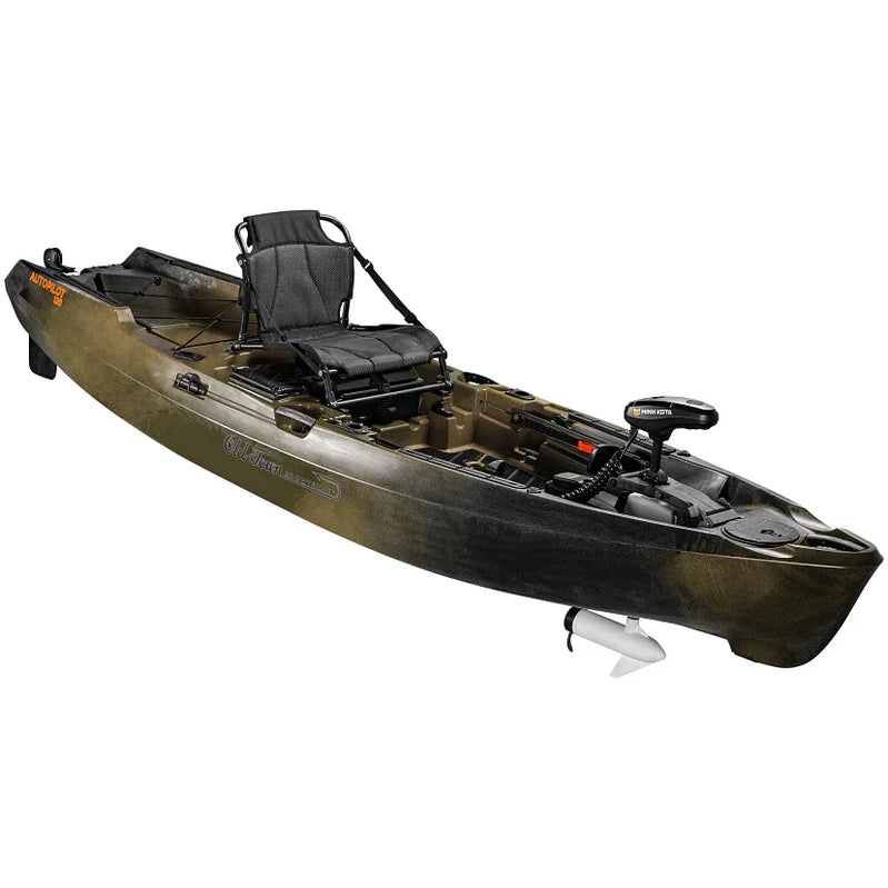 Old Town Sportsman AutoPilot 120 Motorized Fishing Kayak With Minn Kota Trolling Motor, 12-ft