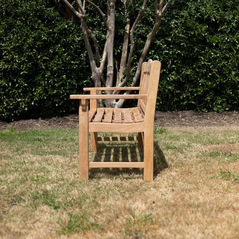 Ash And Ember Hawthorne Grade A Teak 53 In. Bench, Seats 2 People Comfortably