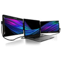 SideTrak Swivel Triple Portable 12.5x22 Monitor 2-Pack, Black 82868419