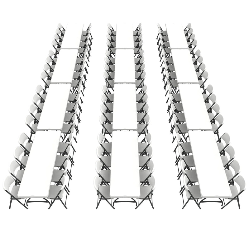 Lifetime Folding Table And Chair Set, Pack Of 108