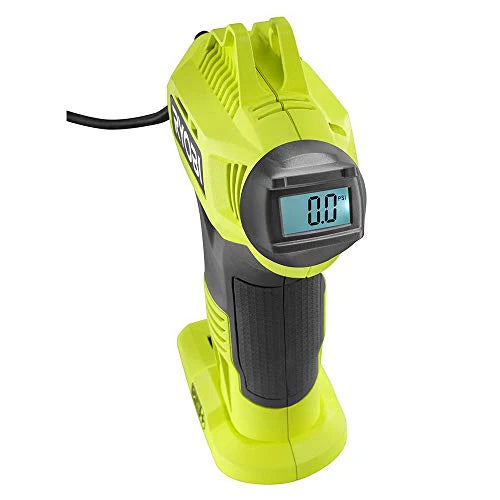 Ryobi One Plus P737D Cordless Inflator With Digital Gauge, 18V Lithium-Ion Battery, 150 PSI, Portable Pump