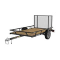 Karavan 5 Ft. x 8 Ft. Wood Floor Utility Trailer W Sliding Rail System