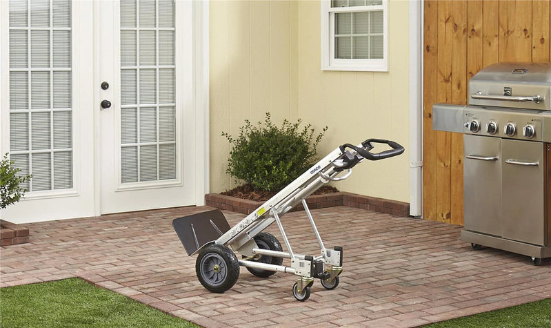 Cosco 3-in-1 Assist Series Hand Truck/Assisted Hand Truck/Cart With Flat-Free Wheels