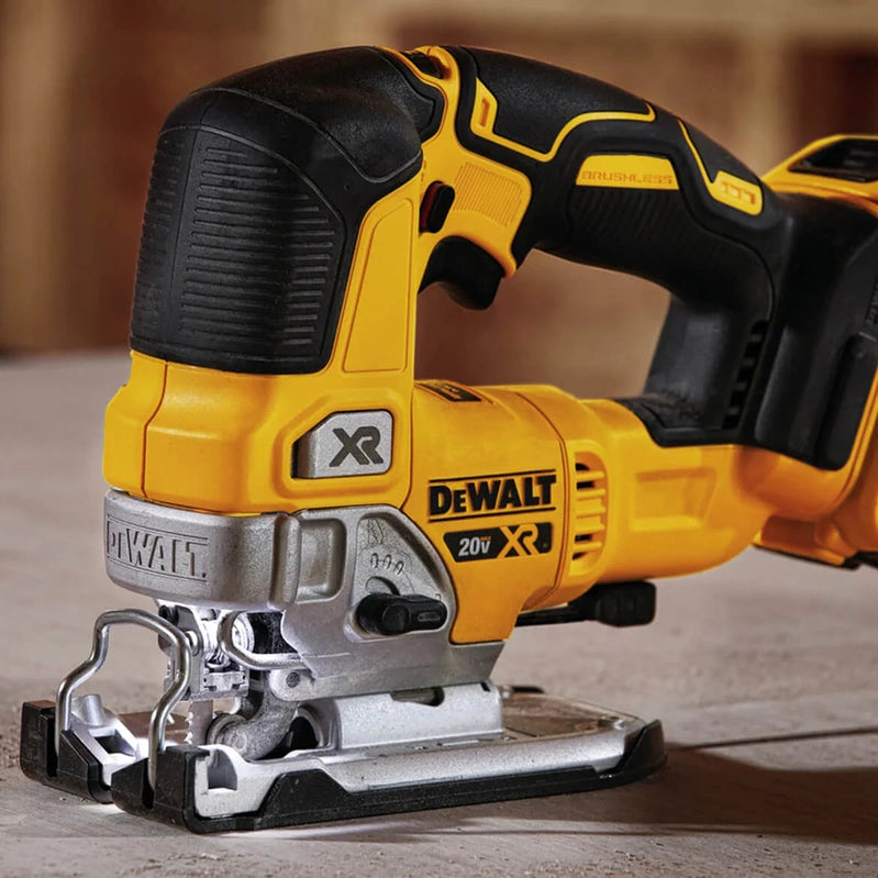 DEWALT 20V MAX XR Cordless Jig Saw DCS334B, 3,200 Blade Speed, Brushless Motor, LED Light, Bare Tool Only