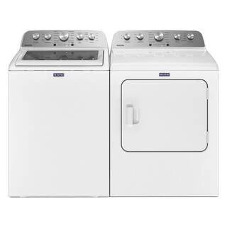 Maytag 4.8 Cu. Ft. Top Load Washer With Extra Power Boost, White, MVW5430MW