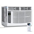 Window Air Conditioner With Reusable Filter And Controls, 6000 BTU 115V, Suitable For 250 Sq. Ft