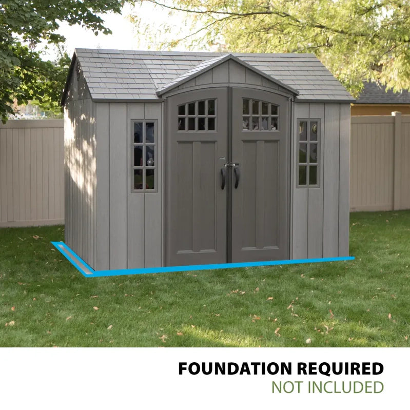 Lifetime 10 Ft. x 8 Ft. Outdoor Storage Shed